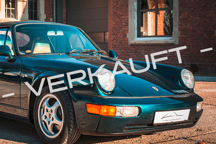 porsche-964-carrera-2-cabrio-amazongruen-750×750-sammlerstuecke Porsche 911 Carrera 3,2L Targa G-Modell Irisblau